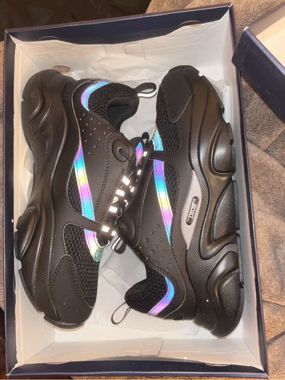 Dior B22 Rainbow Sneakers